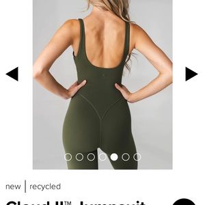 Vitality Cloud II Jumpsuit in Olive. Brand new.